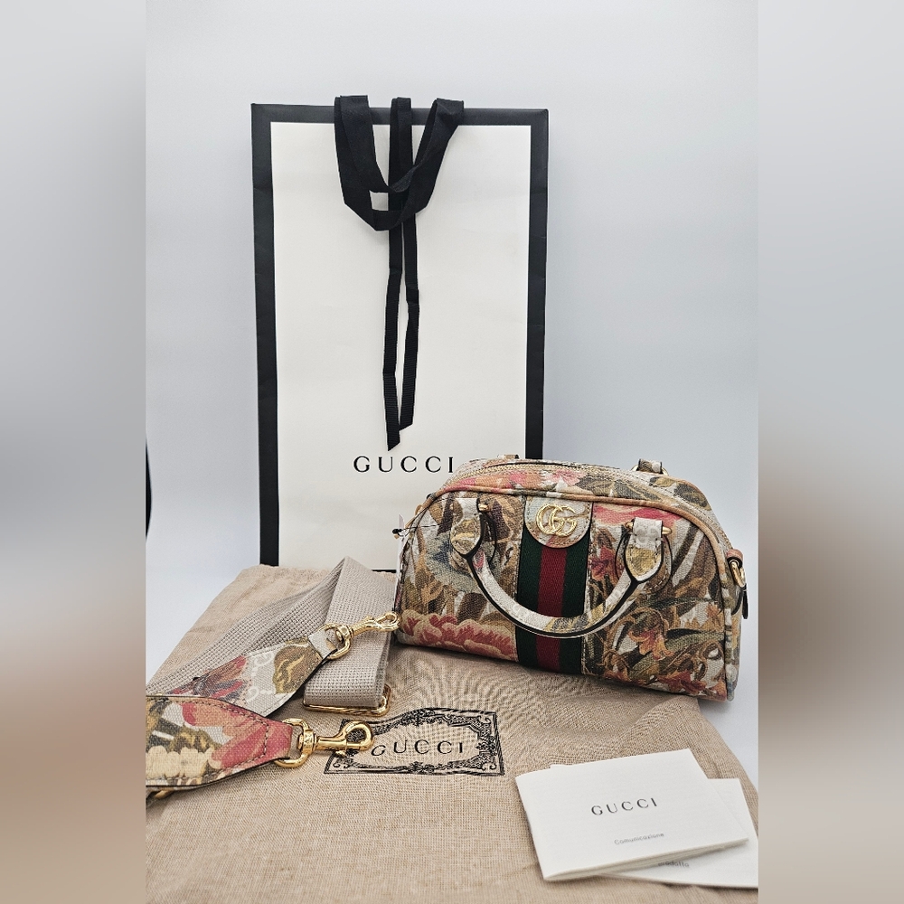 Gucci Ophidia GG Water Flora Mini Bag